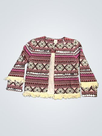 River Island verzierte Jacke mit geometrischem Muster