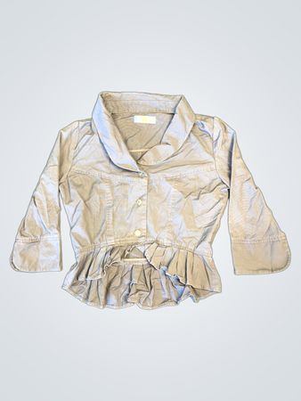 Frt m Grey Peplum Jacket