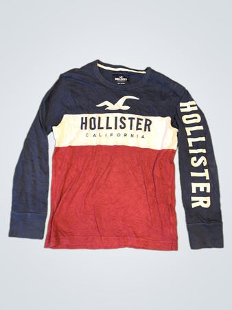 Camiseta de manga comprida Hollister