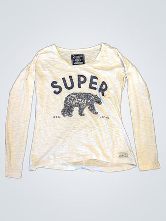 Superdry Langärmliges Grafik-T-Shirt