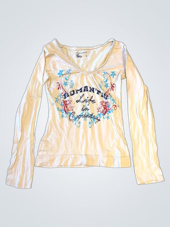 Terranova Langarm-T-Shirt mit Grafik