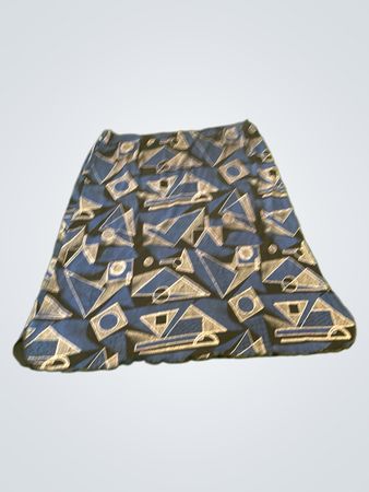 Geometrischer Print-Rock