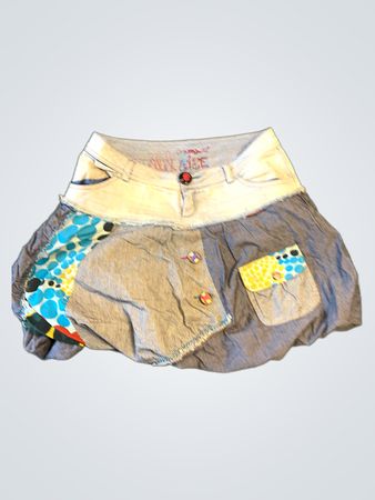 Desigual Life is Desigual Patchwork Skirt