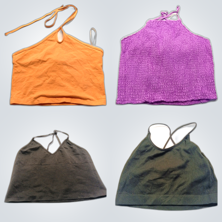 Y2K Halter Tank Tops