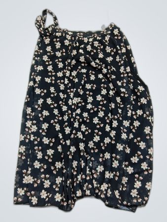 Black Floral Slip Dress