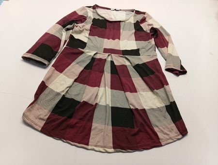 Lacoste Plaid Midi Dress