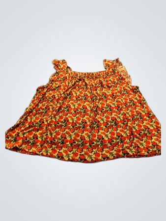 Melinday Printed Sleeveless Blouse