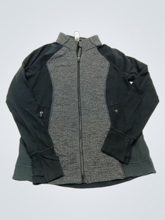 Athleta Girl Gray and Black Jacket