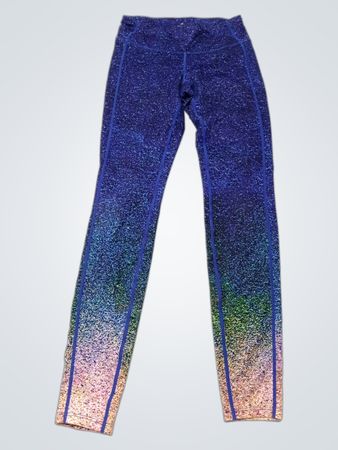 Athleta High-Waisted Sparkly Gradient Leggings