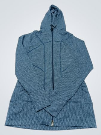 Blue Hooded Jacket