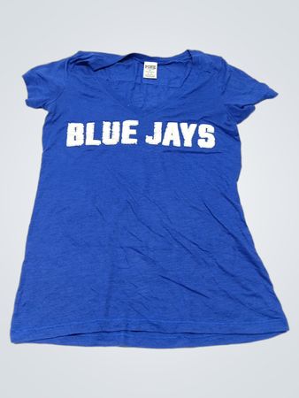 PINK Blue Jays Graphic V-Neck T-Shirt