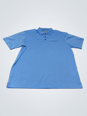 Columbia Men's Blue Polo Shirt