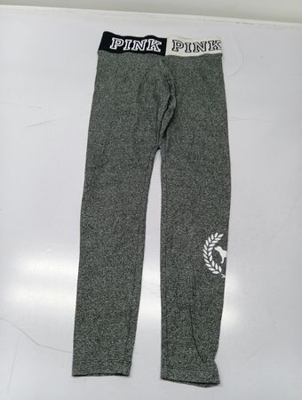 PINK Grey Yoga Leggings