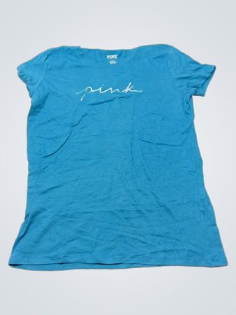 PINK Victoria's Secret Blue T-Shirt