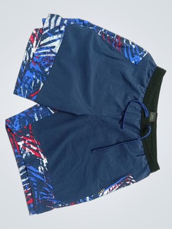 ATHLETIC WORKS Blue and Red Shorts