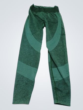 PINK Victoria's Secret Green Seamless Leggings