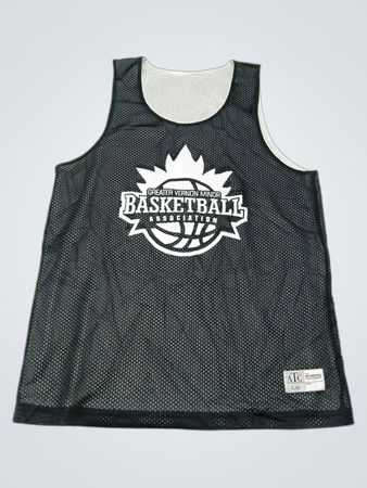 Black Mesh Basketball Tank Top