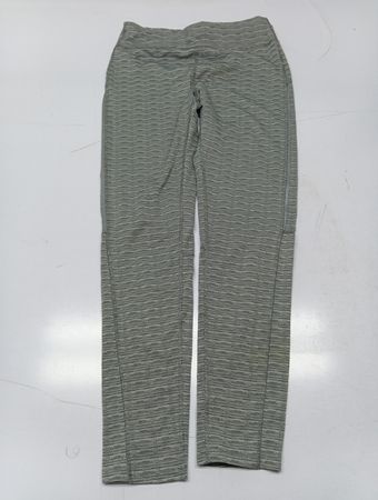 Athletic Works Gray Striped Leggings