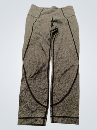 Athleta Gray High-Waisted Leggings