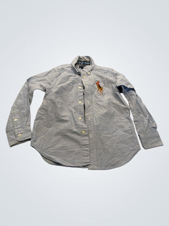 Ralph Lauren Gray Button-Down Shirt