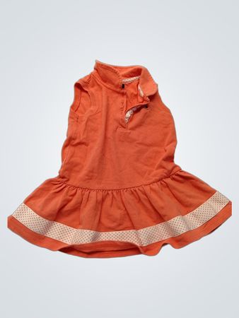 Tommy Hilfiger Orange Sleeveless Polo Dress