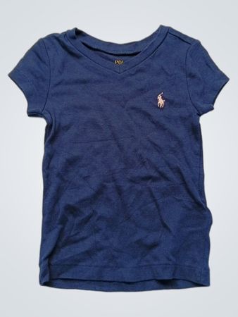 Polo Ralph Lauren Women's Navy Blue T-Shirt