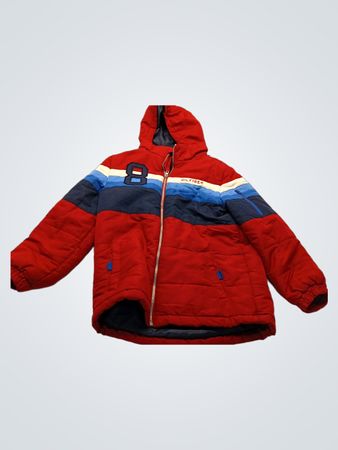 Tommy Hilfiger Red Puffer Jacket