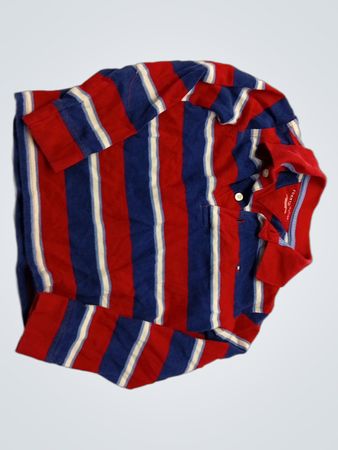 Tommy Hilfiger Striped Long-Sleeve Polo Shirt