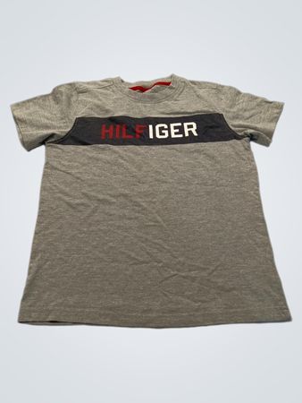 Tommy Hilfiger Grey Graphic T-Shirt Size 8