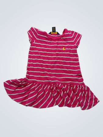 Polo Ralph Lauren Pink Striped Girls' Dress
