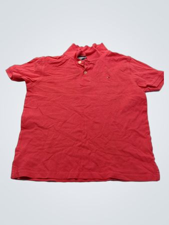 Tommy Hilfiger Red Polo Shirt