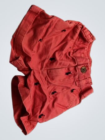 Red Baby Shorts