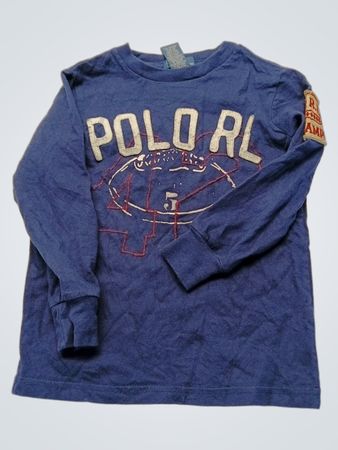 Polo Ralph Lauren Kids Long Sleeve Graphic T-Shirt