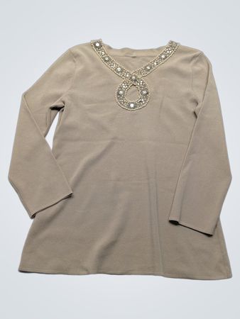 Gray Long-Sleeve Tunic
