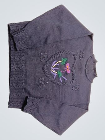 Blue Knitted Sweater