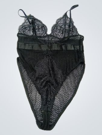 Eberle Black Lace Bodysuit