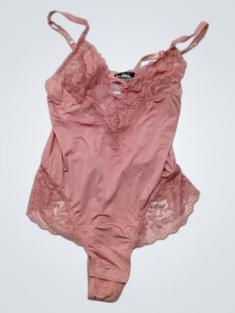 Sam Edelman Pink Lace Bodysuit