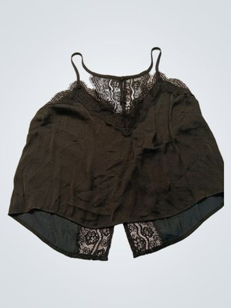 Forever 21 Black Lace Cami Top