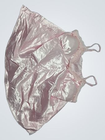 Unbranded Pink Satin Lace Bra