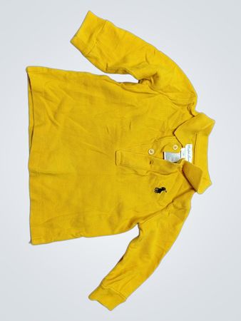 Ralph Lauren Yellow Long-Sleeve Shirt