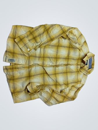 OshKosh B'gosh Yellow Plaid Shirt