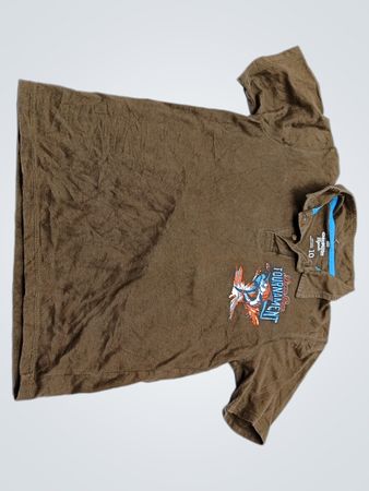 Brown Graphic T-Shirt