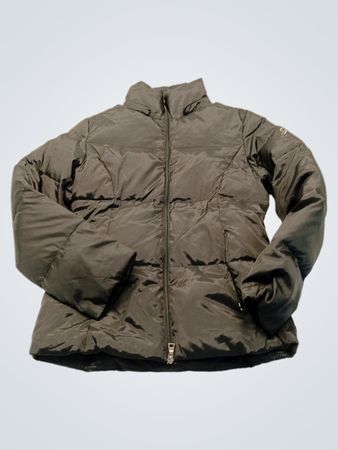 Olive Green Puffer Jacket