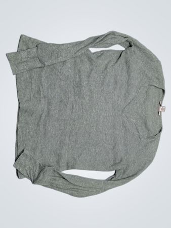 Victoria's Secret Gray Long-Sleeve Top
