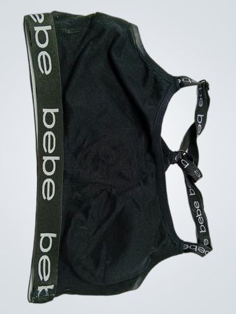 Bebe Black Sports Bra