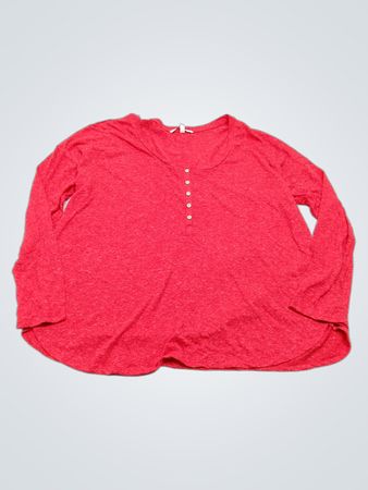 Victoria's Secret Long Sleeve Henley Top