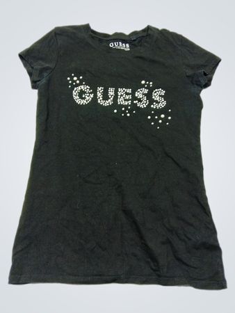 Guess Rhinestone Logo T-Shirt