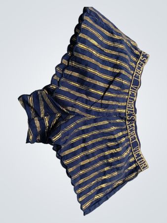 Victoria's Secret Blue Gold Striped Skirt
