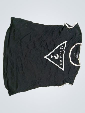 Guess Black Logo Tank Top