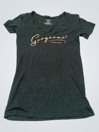 Victoria's Secret Gorgeous Graphic V-Neck T-Shirt